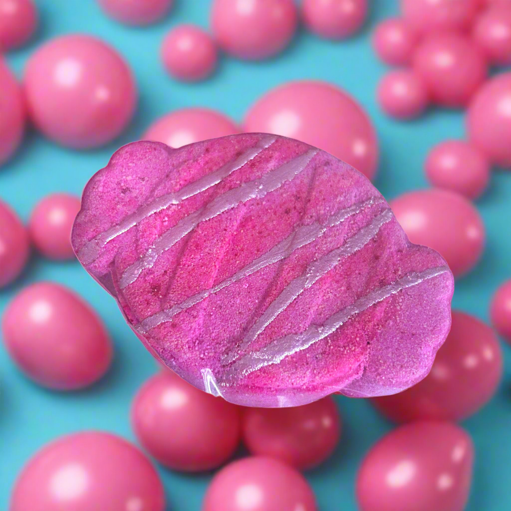 Bubble Gum bath bomb