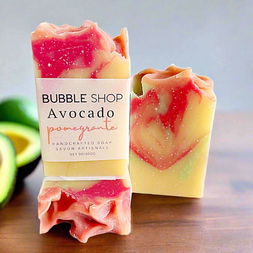 Avocado Pomegrante Soap